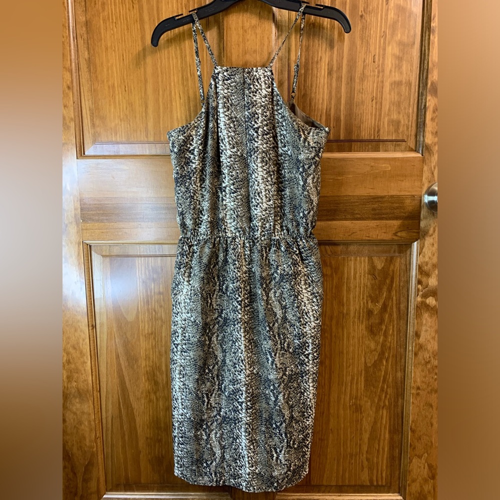 Womens Snakeskin MM Couture Size XS Dress With Inner Lining